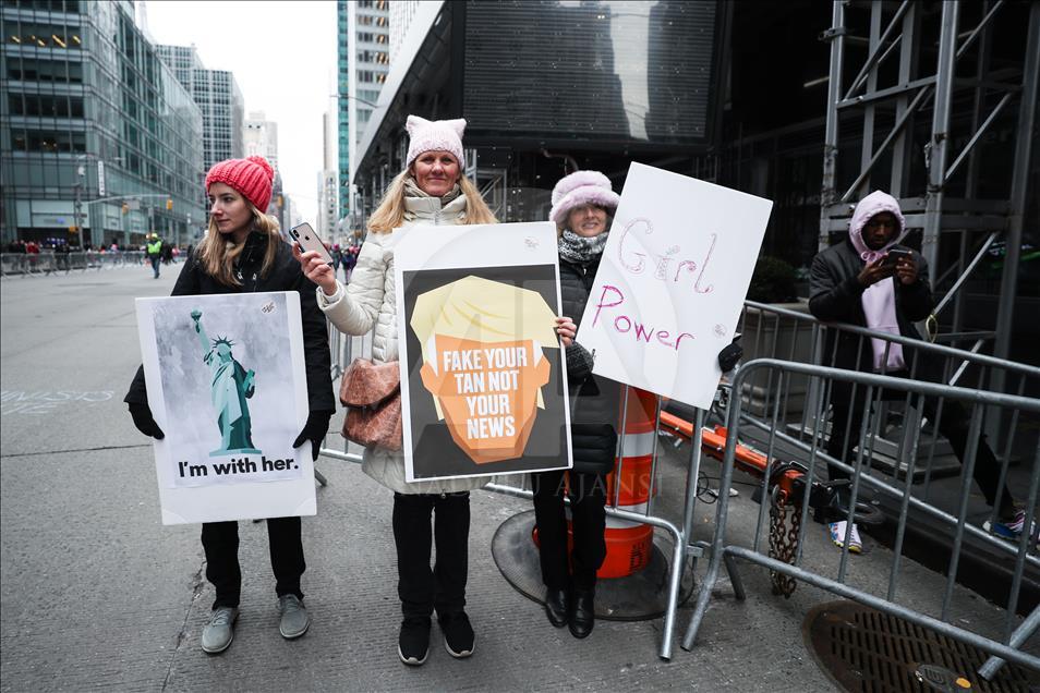Women's March 2019 in New York