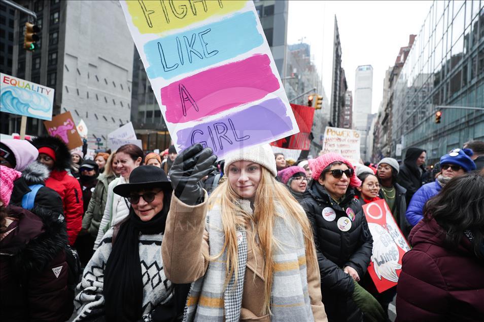 Women's March 2019 in New York
