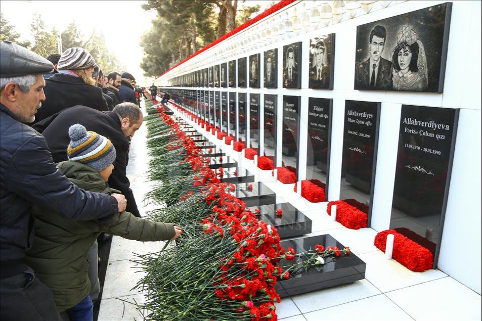 Азербайджан чтит память жертв трагедии 20 января
