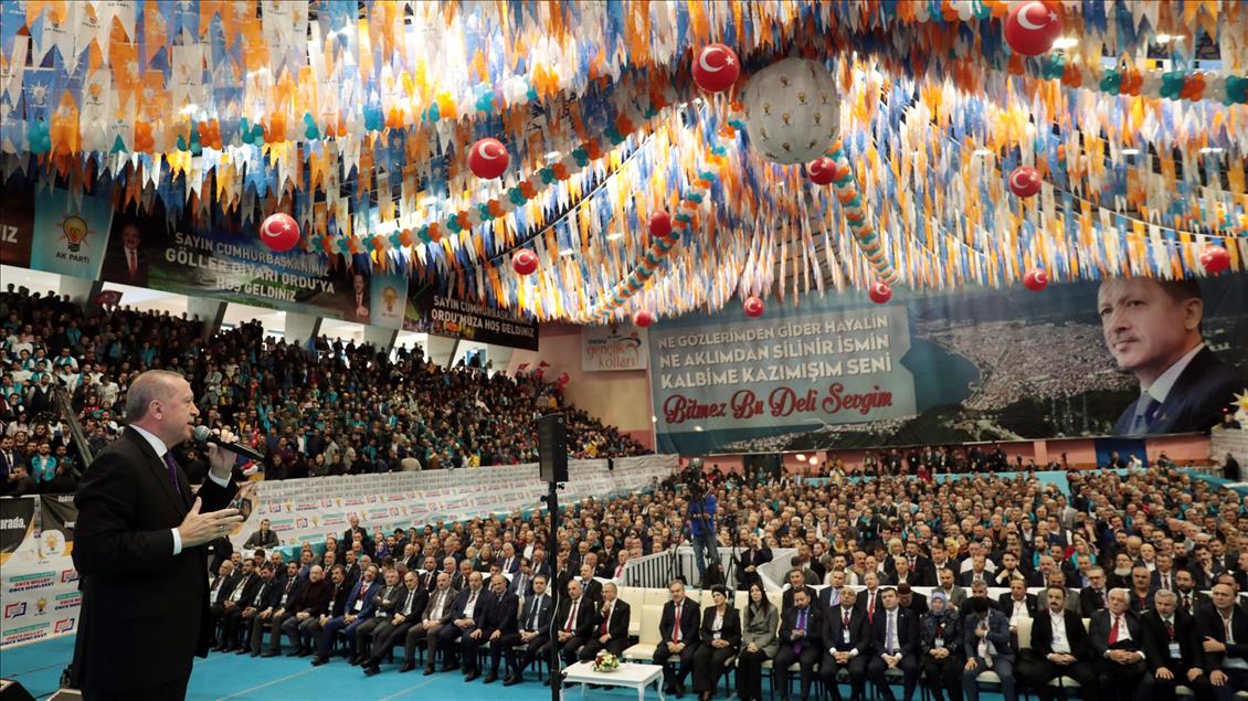 Cumhurbaşkanı Erdoğan, Ordu'da
