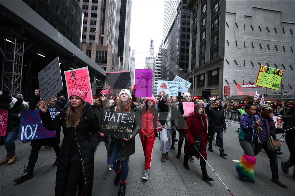 Women's March 2019 in New York