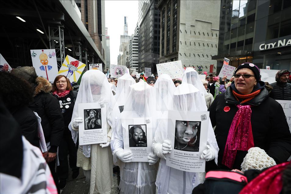 Women's March 2019 in New York