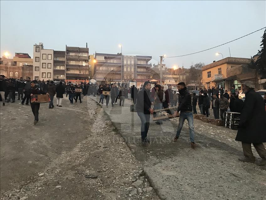 Şanlıurfa semalarına "güvercin döküldü"