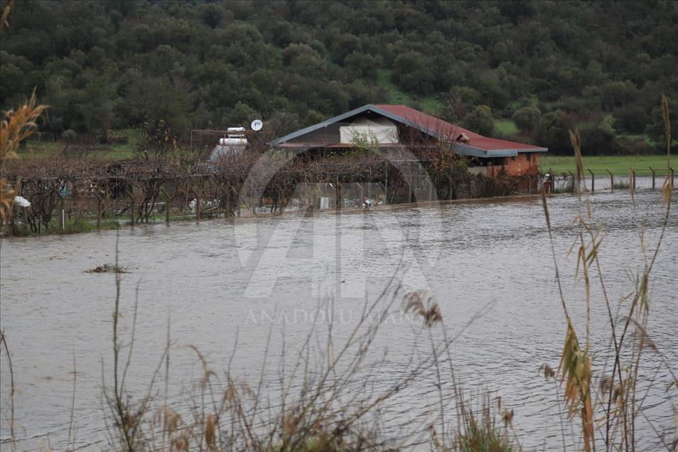 Muğla'da şiddetli yağış