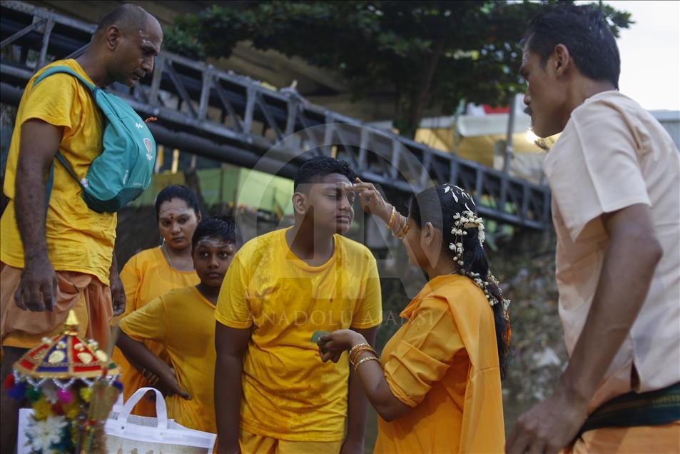Thaipusam Hindu Festival in Malaysia