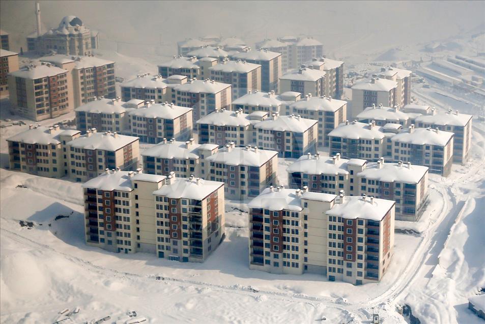 Increíbles imágenes del invierno en el sudeste de Turquía