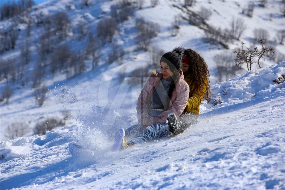 Festival de la nieve en Solimania, Irak