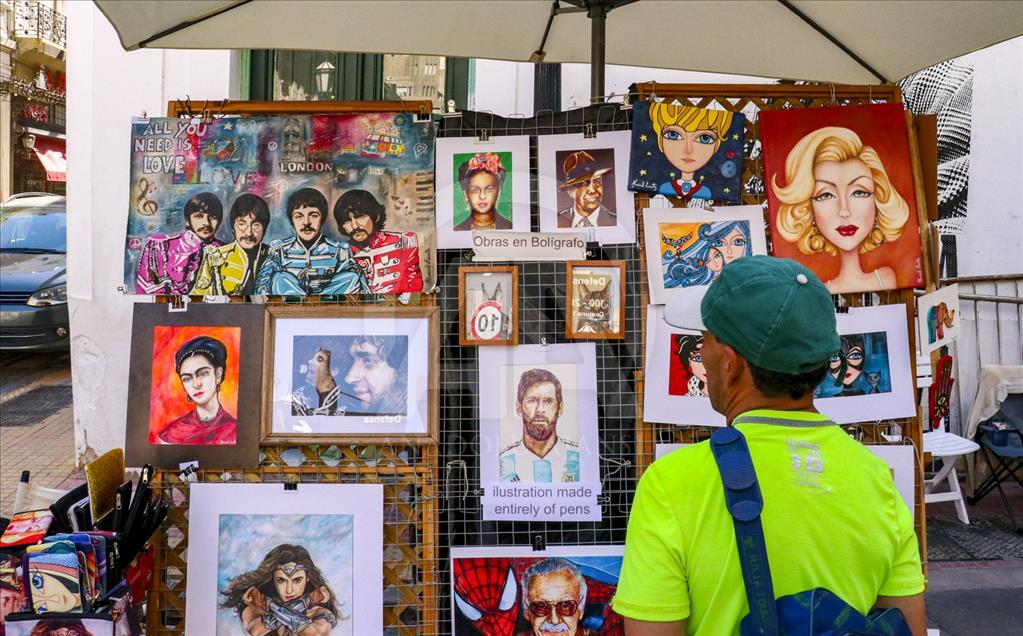 Historia y arte en la "Feria de San Telmo" de Buenos Aires