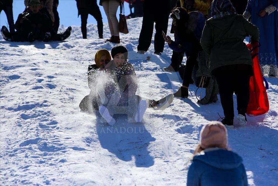 Festival de la nieve en Solimania, Irak