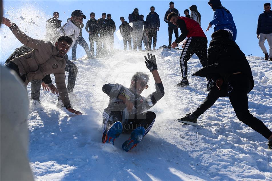 Festival de la nieve en Solimania, Irak