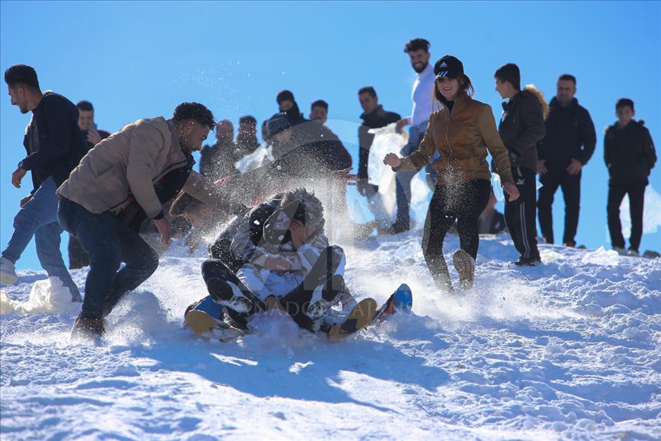 Festival de la nieve en Solimania, Irak
