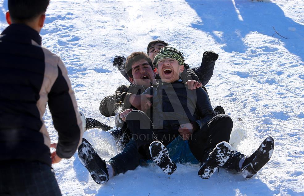Festival de la nieve en Solimania, Irak