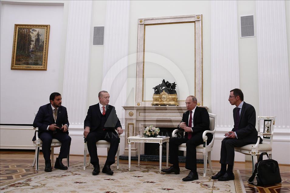 Cumhurbaşkanı Erdoğan Rusya'da