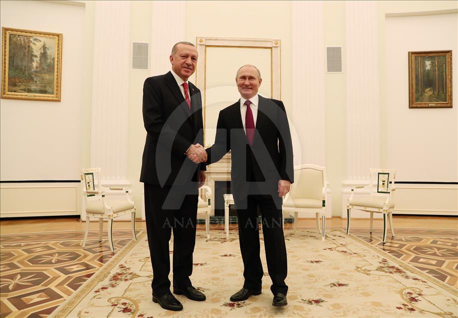 Cumhurbaşkanı Erdoğan Rusya'da