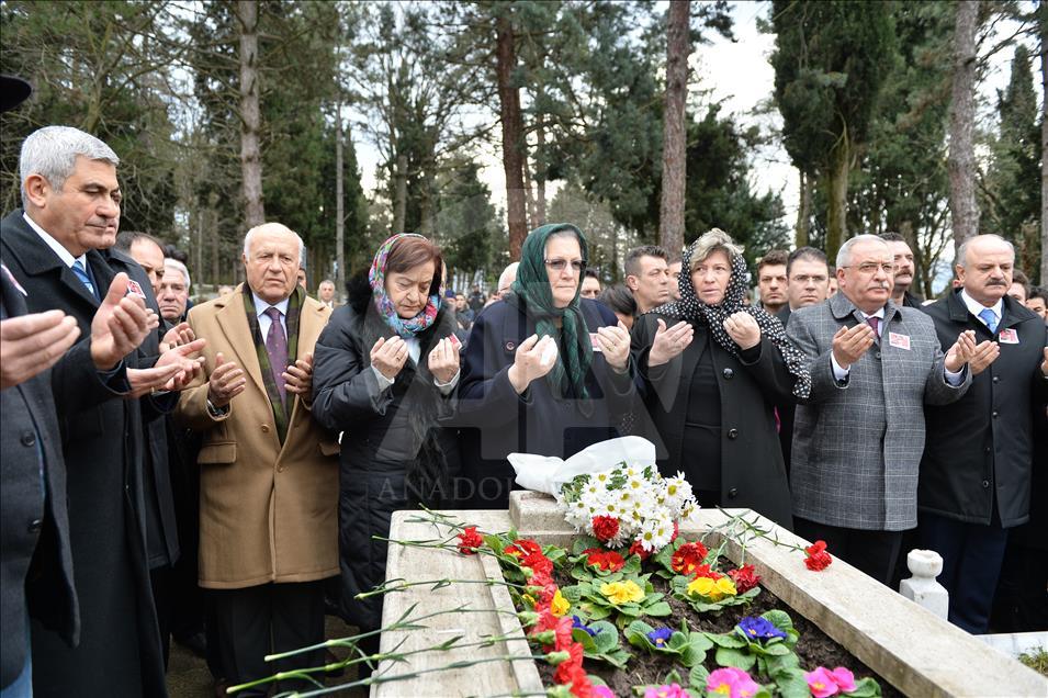 Gaffar Okkan mezarı başında anıldı