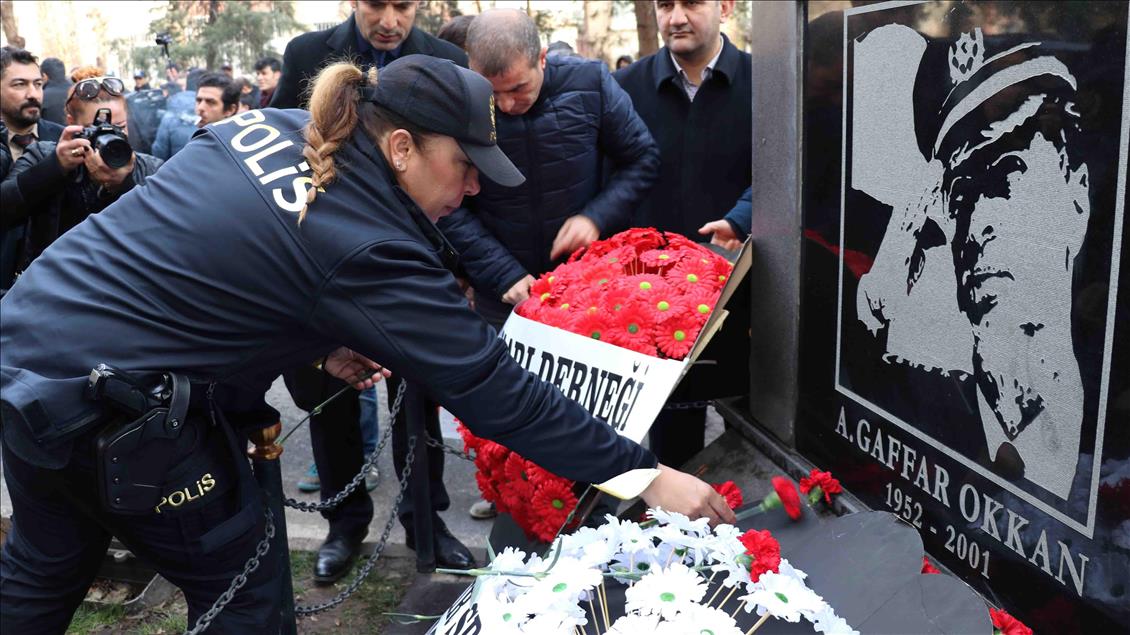 Gaffar Okkan Diyarbakır'da anıldı
