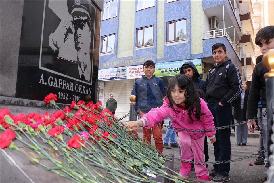 Gaffar Okkan Diyarbakır'da anıldı
