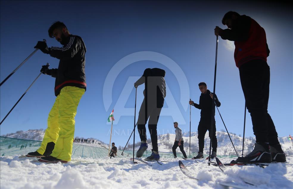 "مهرجان الثلج" في مدينة السليمانية 