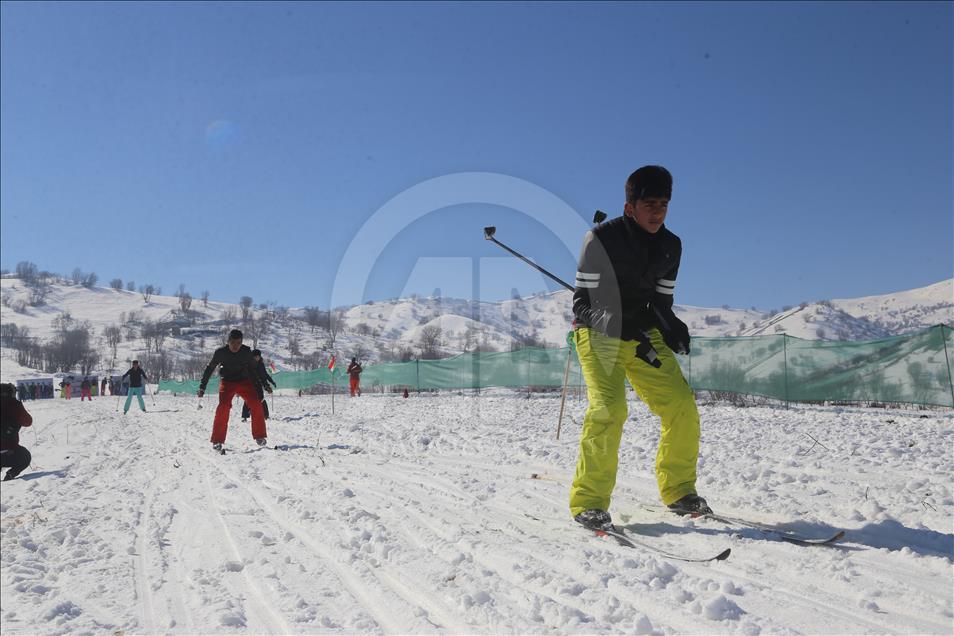 "مهرجان الثلج" في مدينة السليمانية 