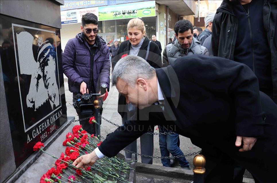 Gaffar Okkan Diyarbakır'da anıldı