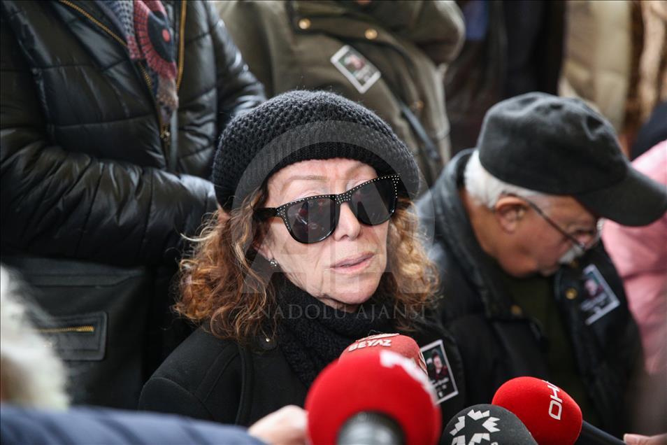 Ayşen Gruda son yolculuğuna uğurlandı