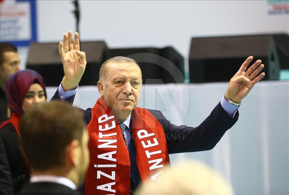 Türkiye Cumhurbaşkanı ve AK Parti Genel Başkanı Erdoğan, Gaziantep'te
