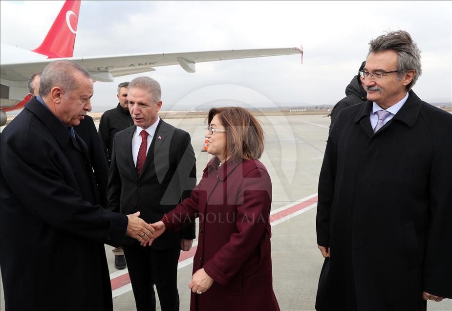 Türkiye Cumhurbaşkanı ve AK Parti Genel Başkanı Erdoğan, Gaziantep'te