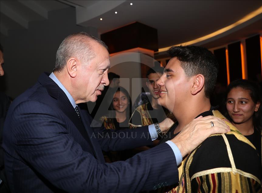 Türkiye Cumhurbaşkanı ve AK Parti Genel Başkanı Recep Tayyip Erdoğan