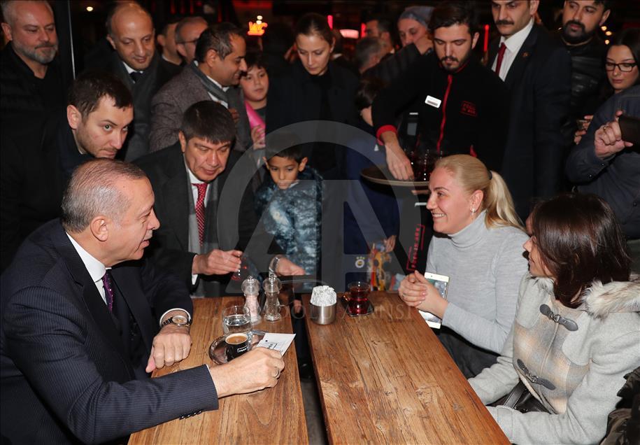 Türkiye Cumhurbaşkanı ve AK Parti Genel Başkanı Erdoğan, Antalya'da