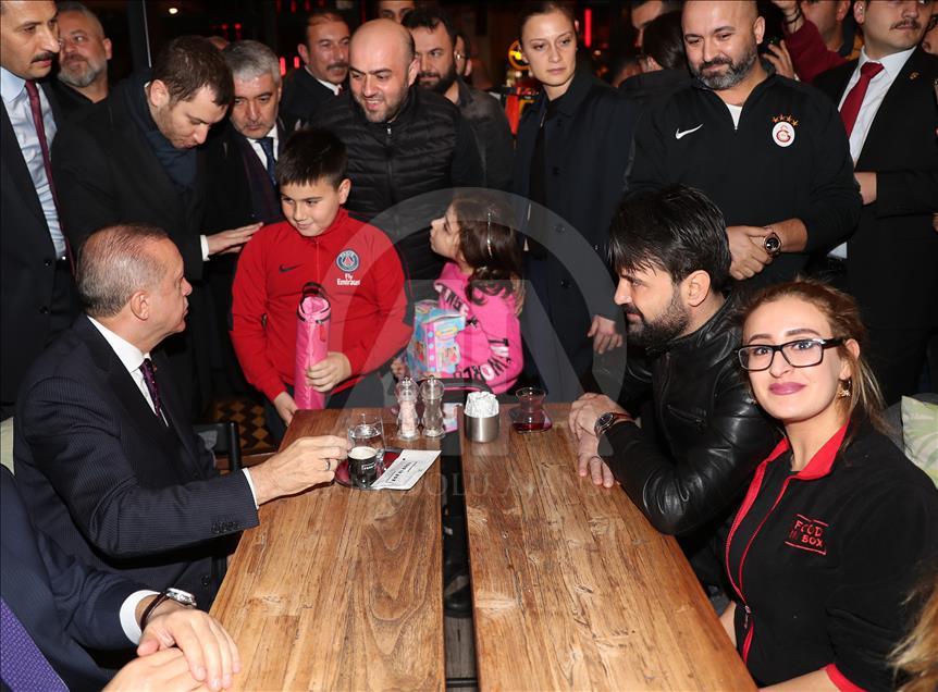Türkiye Cumhurbaşkanı ve AK Parti Genel Başkanı Erdoğan, Antalya'da