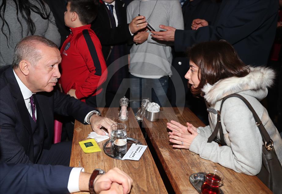 Türkiye Cumhurbaşkanı ve AK Parti Genel Başkanı Erdoğan, Antalya'da
