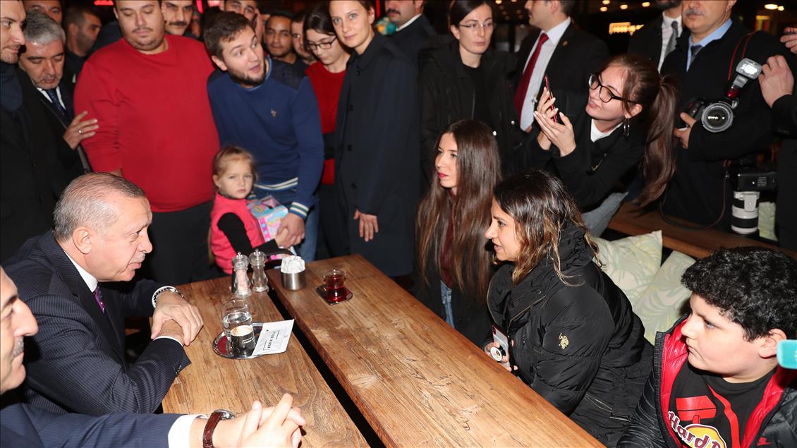 Türkiye Cumhurbaşkanı ve AK Parti Genel Başkanı Erdoğan, Antalya'da