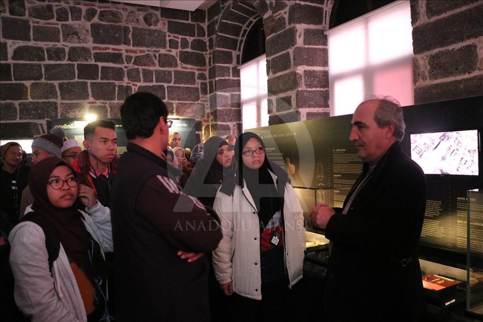 Malezyalı öğrenciler Diyarbakır'a hayran kaldı