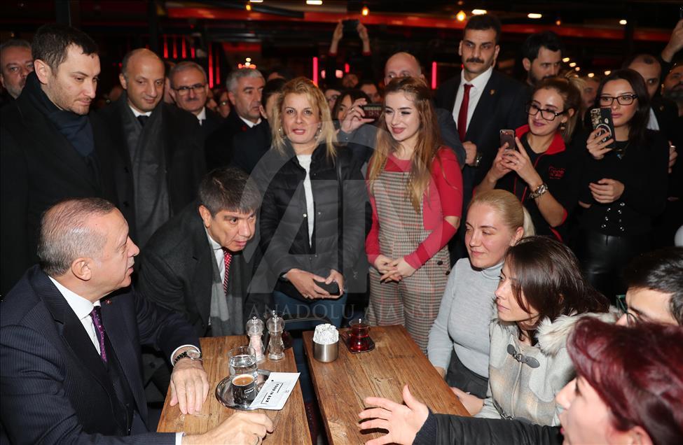 Türkiye Cumhurbaşkanı ve AK Parti Genel Başkanı Erdoğan, Antalya'da