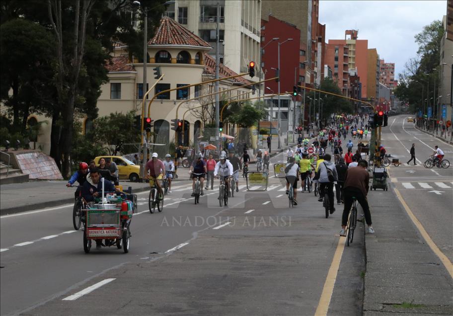 شوارع كولومبيا أيام الأحد.. للدراجات فقط
