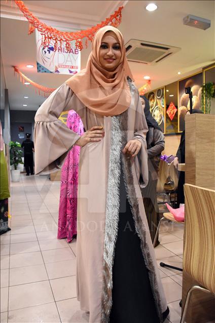 Mujeres de Malasia celebran el Día Internacional del Hiyab