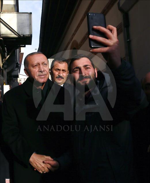Cumhurbaşkanı Erdoğan İstanbul'da