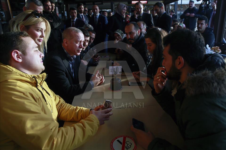 Cumhurbaşkanı Erdoğan İstanbul'da