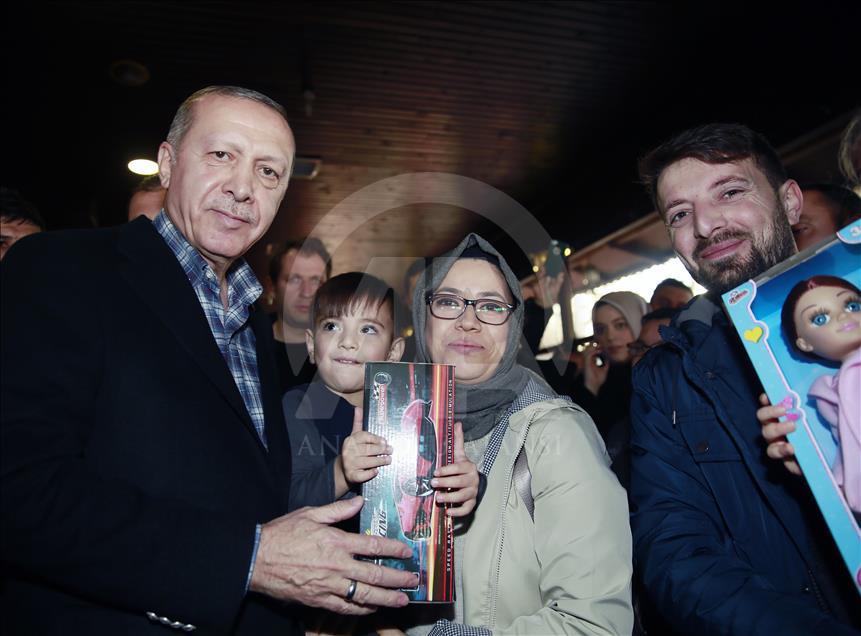 Cumhurbaşkanı Erdoğan İstanbul'da
