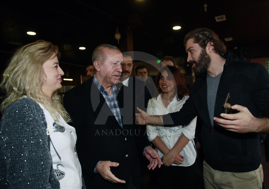 Cumhurbaşkanı Erdoğan İstanbul'da