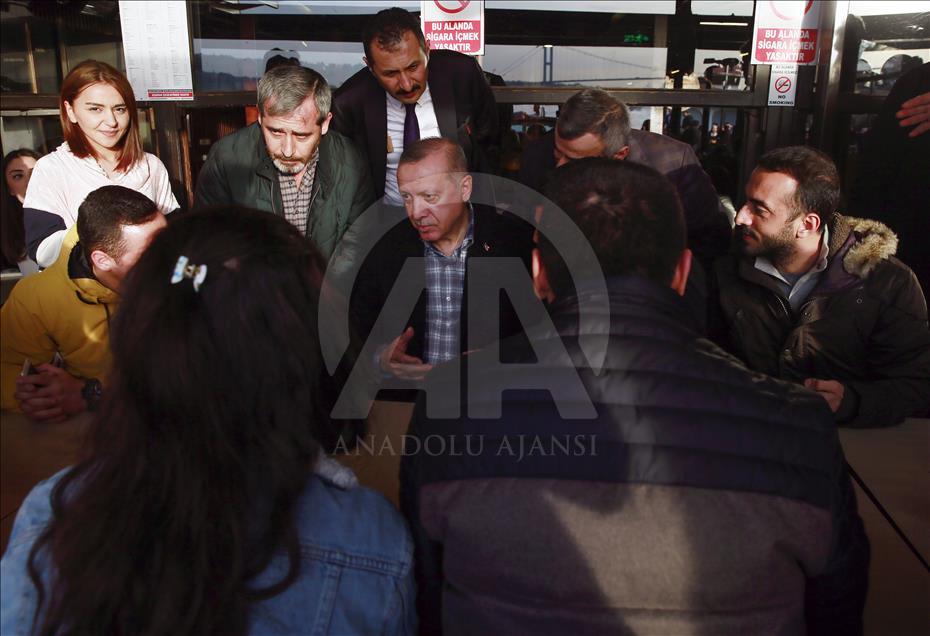 Cumhurbaşkanı Erdoğan İstanbul'da