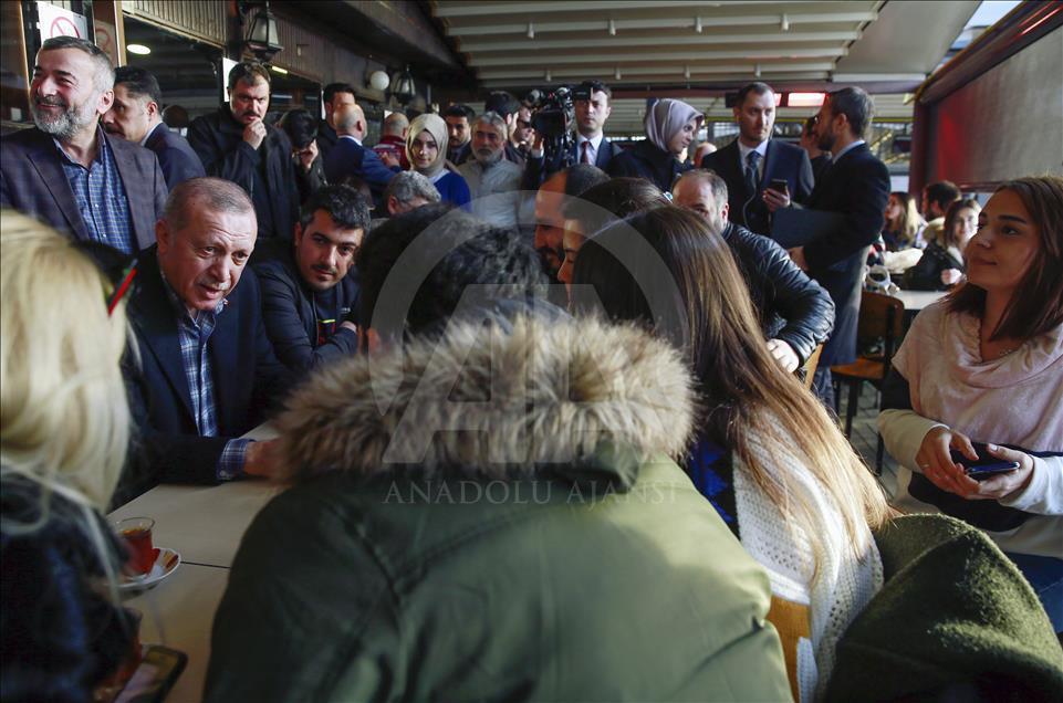 Cumhurbaşkanı Erdoğan İstanbul'da
