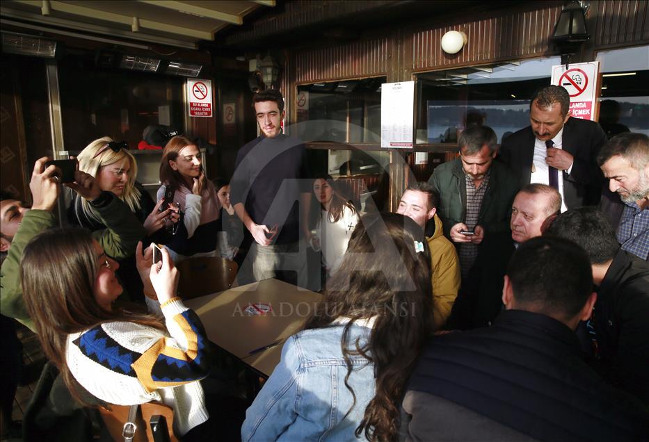 Cumhurbaşkanı Erdoğan İstanbul'da