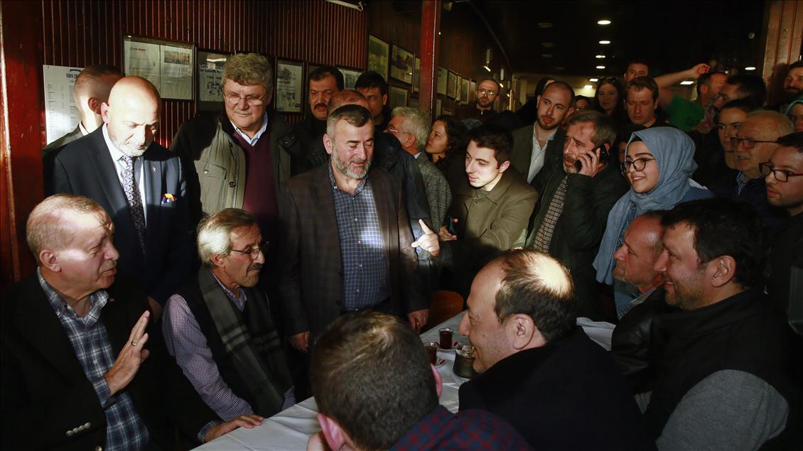 Cumhurbaşkanı Erdoğan İstanbul'da