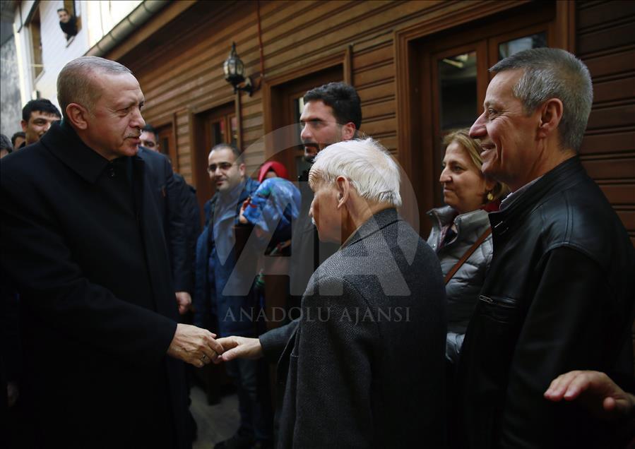 Cumhurbaşkanı Erdoğan İstanbul'da