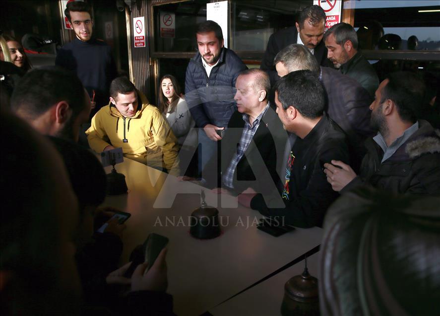 Cumhurbaşkanı Erdoğan İstanbul'da