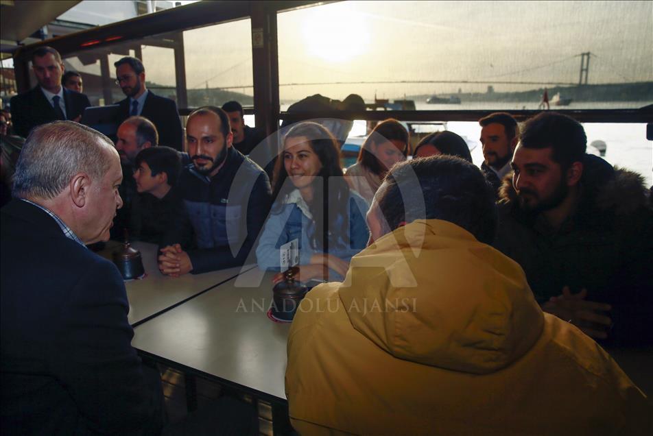 Cumhurbaşkanı Erdoğan İstanbul'da