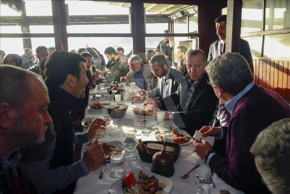 Cumhurbaşkanı Erdoğan İstanbul'da