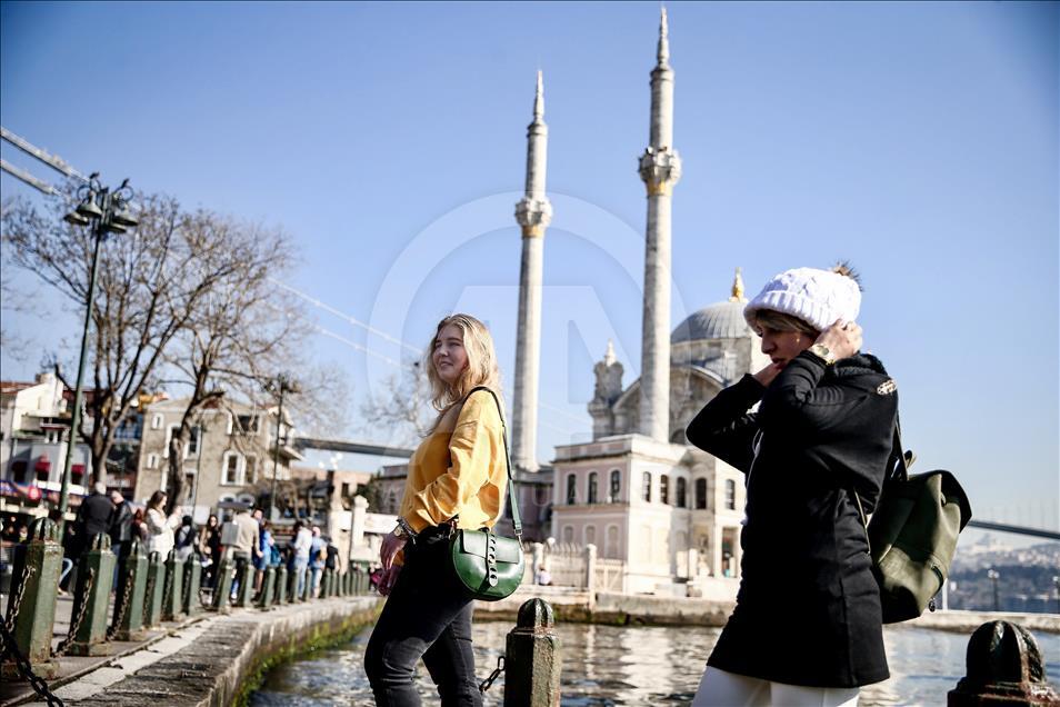 İstanbul’da güneşli hava