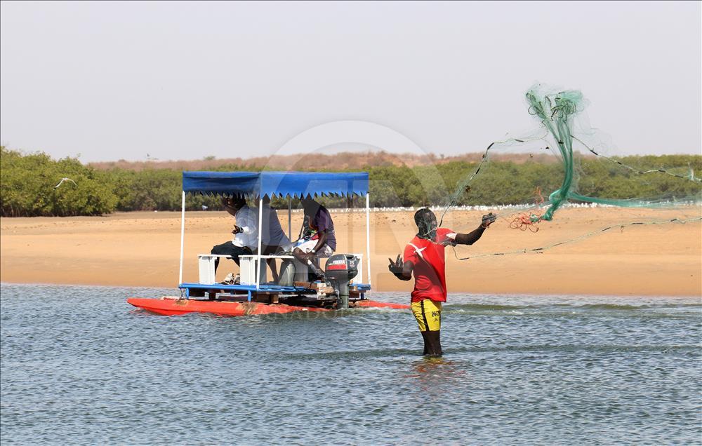 Somone Lagoon in Senagal